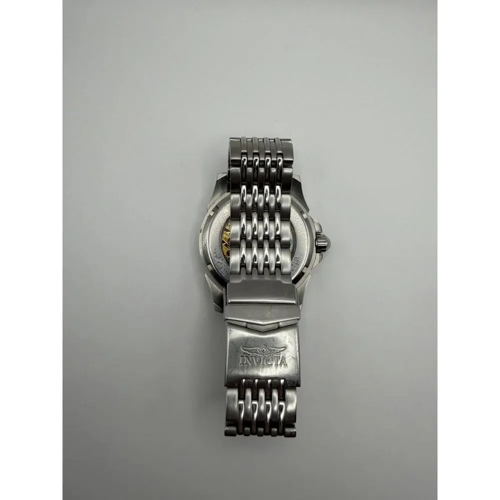 RARE Invicta 5114 Mechanical Skeleton Men's Watch - Discontinued - WORKING